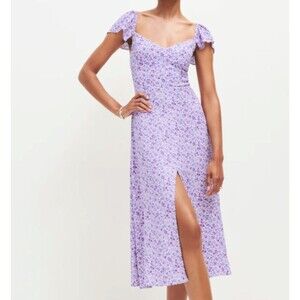 purple crochet lace dress Crochet Purple Lace Dress L